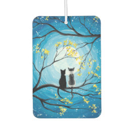Whimsical Moon met katten Luchtverfrisser
