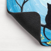 Whimsical Moon met katten Muismat (Hoek)