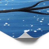 Whimsical Moon met Poster Cats Print (Hoek)