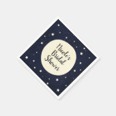 Whimsical Moon & Stars Celestial Baby shower Servetten (Hoek)