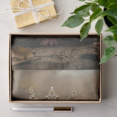 Whimsical  Mouse Queen Decoupage Tissuepapier (Geschenk)