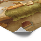  Whimsical mouse Storybook kids Poster (Hoek)