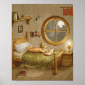  Whimsical mouse Storybook kids Poster (Voorkant)