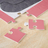 Whimsical Muffin Cat Slapend uitdagend puzzel (Zijkant)