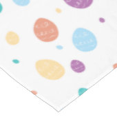 Whimsical Multicolor Easter Egg Pattern Tafelkleed (Gekanteld)