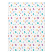 Whimsical Multicolor Easter Egg Pattern Tafelkleed (Voorkant)