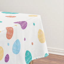Whimsical Multicolor Easter Egg Pattern