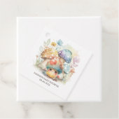 Whimsical Mushroom Bedankjes Labels (In situ)