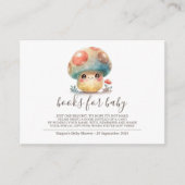 Whimsical Mushroom Books voor Baby Informatiekaartje (Voorkant)