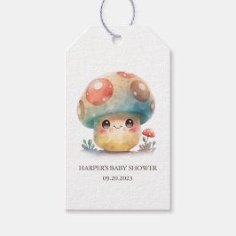 Whimsical Mushroom Cadeaulabel