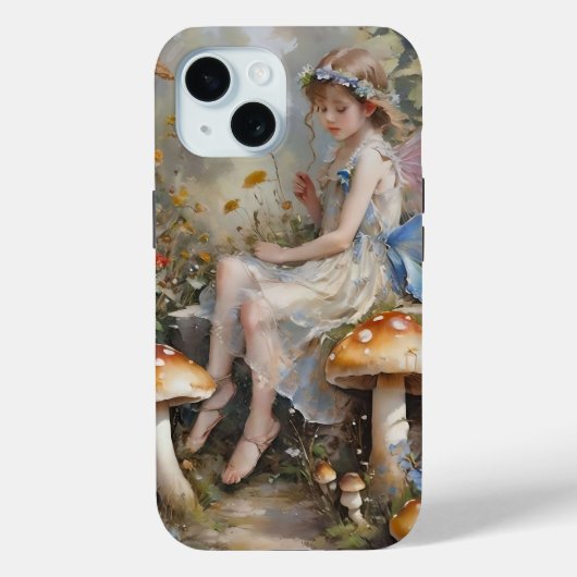 Whimsical Mushroom Fairy Case-Mate iPhone Case (Achterkant)