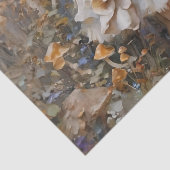 Whimsical Mushroom Fairy Decoupage Tissuepapier (Detail)