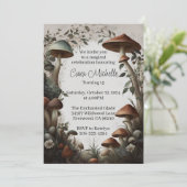 Whimsical Mushroom Forest Kaart (Staand voorkant)