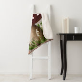 Whimsical Mushroom & Fungi Motif – Nature-Inspired Sherpa Deken (In situ)