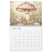 Whimsical Mushroom Kalender, Paddenstoel Kalender (Jan 2026)