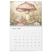 Whimsical Mushroom Kalender, Paddenstoel Kalender (Jan 2027)