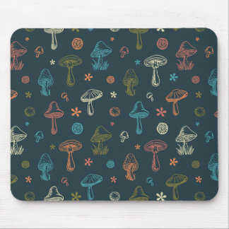 Whimsical Mushroom patroon Muismat