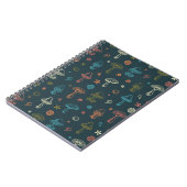 Whimsical Mushroom patroon Notitieboek (Linkerzijde)