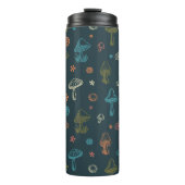 Whimsical Mushroom patroon Thermosbeker (Voorkant)