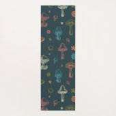 Whimsical Mushroom patroon Yogamat (Achterkant)