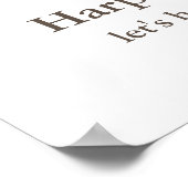 Whimsical Mushroom Poster (Hoek)