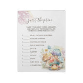 Whimsical Mushroom Raad de prijs Notitieblok (Linkerzijde)