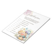 Whimsical Mushroom Raad de prijs Notitieblok (Schuin)