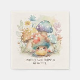 Whimsical Mushroom Servet