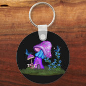 Whimsical Mushroom Sleutelhanger (Voorkant)