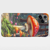 Whimsical Mushroom Slim Telefoonhoesje – iPhone Hoesje (Achterkant horizontaal)