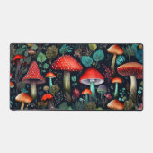 Whimsical Mushroom Woodland Forest Groot Bureaumat (Voorkant)