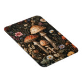 Whimsical Mushrooms en Wildflowers Flexibel Magneet (Rechterzijde)