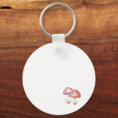 Whimsical Mushrooms Roomie Charm Beste Kamergenoot Sleutelhanger (Achterkant)