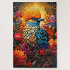 Whimsical Natuur Blue Bird No. 2 Legpuzzel
