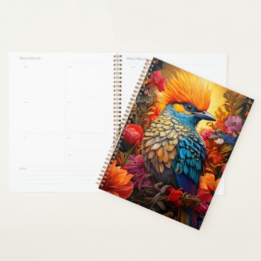 Whimsical Natuur Blue Bird No. 2 Planner (Display)