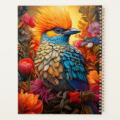 Whimsical Natuur Blue Bird No. 2 Planner (Achterkant)