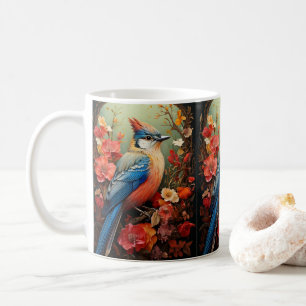 Whimsical Natuur Blue Bird No. 3 Koffiemok