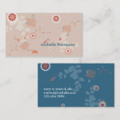 Whimsical Natuur Mammie Calling Card Contactkaartje (Voorkant / Achterkant)