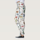 Whimsical Nautical, Coastal Design Leggings (Links)