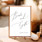 Whimsical Neutral Baby shower Boeken en geschenken Poster