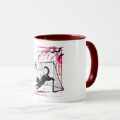 Whimsical Night Scene Mug Perfect for Soccer Lover Mok (Voorkant rechts)