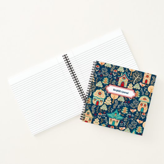 Whimsical Nordic Houses Notitieboek (Binnen)