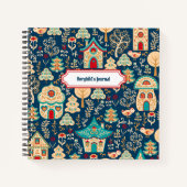 Whimsical Nordic Houses Notitieboek (Voorkant)