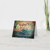 Whimsical Note Kaart, Groet, Uitnodiging (Voorkant)