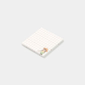 Whimsical Notebook Girl Art Collection Post-it® Notes (Schuin)