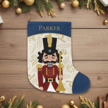 Whimsical Notenkraker Blauw en Beige