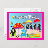 Whimsical Nun Art Gifts & Cards Briefkaart (Voorkant / Achterkant)