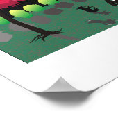 Whimsical Nuns "at the Beach" Art Poster (Hoek)