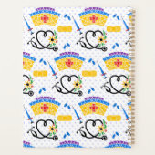 Whimsical Nurse  Planner (Achterkant)