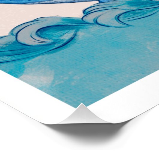 Whimsical Nursery Art Poster (Hoek)